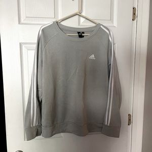 Mint green adidas crew neck